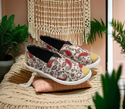 Emmy Shoes - Flowy Red