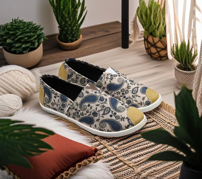 Emmy Shoes – Paisley Blue