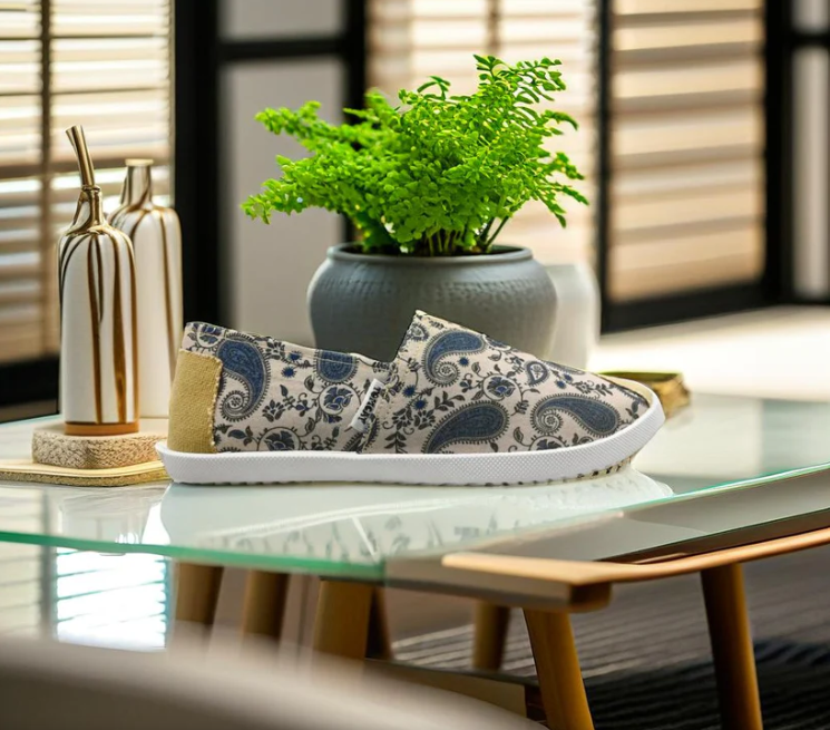 Emmy Shoes – Paisley Blue