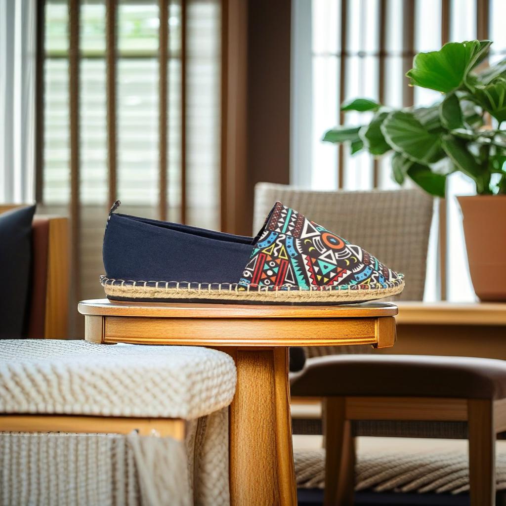 Savanna Tribe – Tribal Navy with Blue