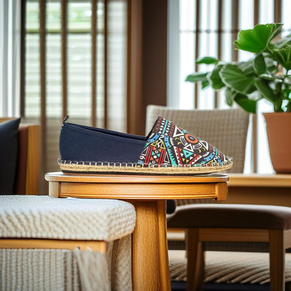 Savanna Tribe – Tribal Navy with Blue